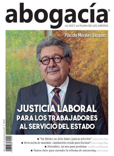 Abogacia – diciembre 2021 Cover
