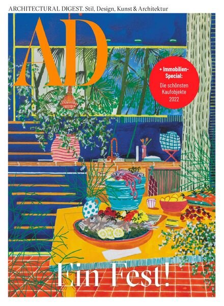 AD Architectural Digest Germany – Dezember 2021 Cover