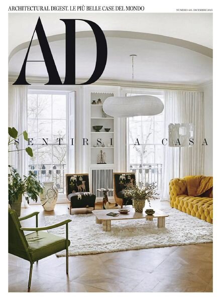 AD Architectural Digest Italia – dicembre 2021 Cover