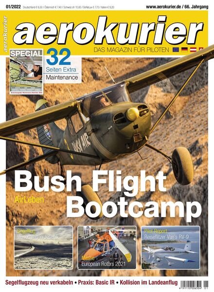 Aerokurier Germany – Januar 2022 Cover