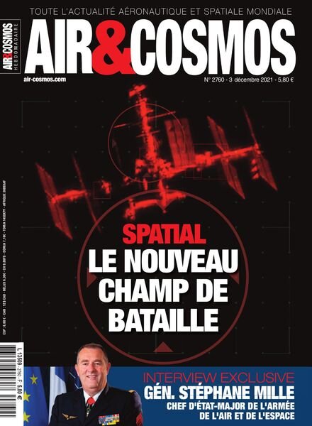 Air & Cosmos – 3 Decembre 2021 Cover