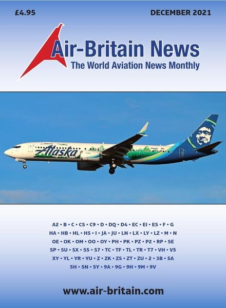 Air-Britain News – December 2021 Cover