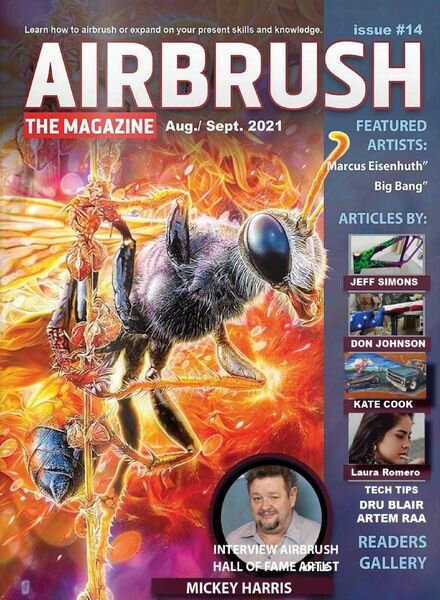 Airbrush The Magazine – August-September 2021 Cover