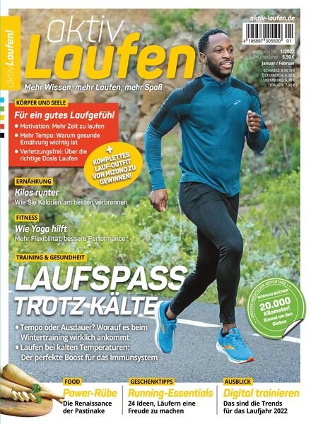 aktiv Laufen – Dezember 2021 Cover