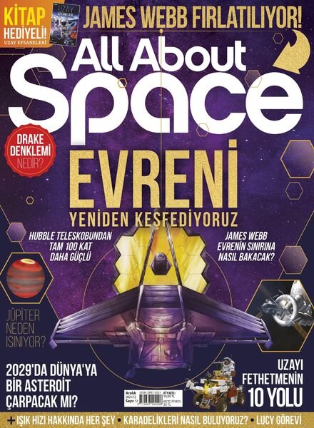 All About Space Turkey – Aralik 2021 Cover