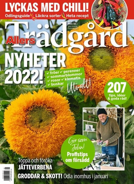 Allers Tradgard – januari 2022 Cover