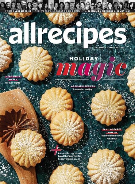 Allrecipes – December-January 2021 Cover