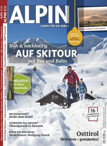 Alpin – Dezember 2021 Cover