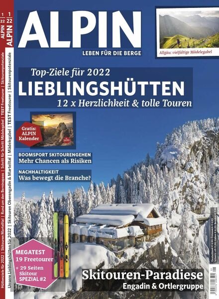 Alpin – Januar 2022 Cover