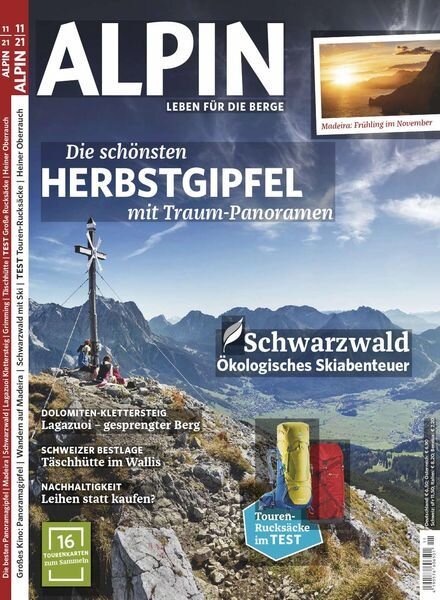 Alpin – November 2021 Cover