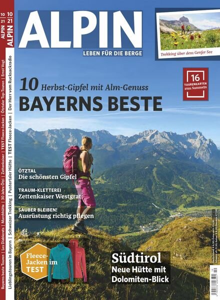 Alpin – Oktober 2021 Cover