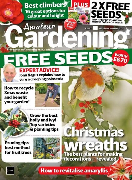 Amateur Gardening – 18 December 2021 Cover