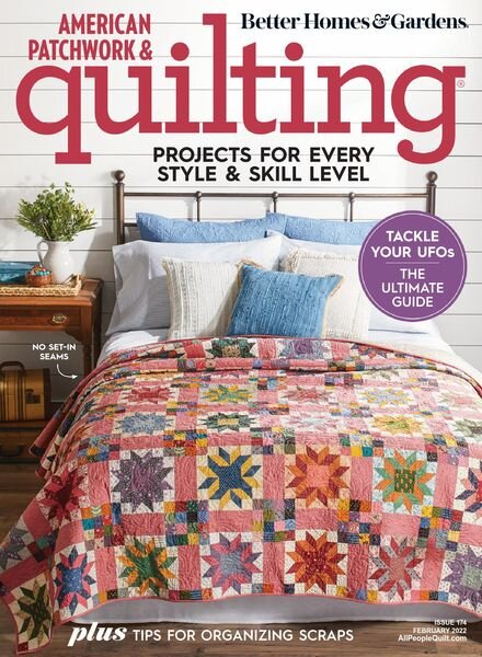 American Patchwork & Quilting – February 2022 Cover