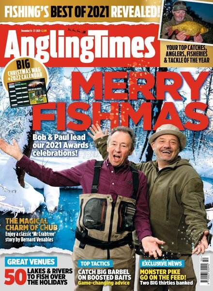 Angling Times – 14 December 2021 Cover