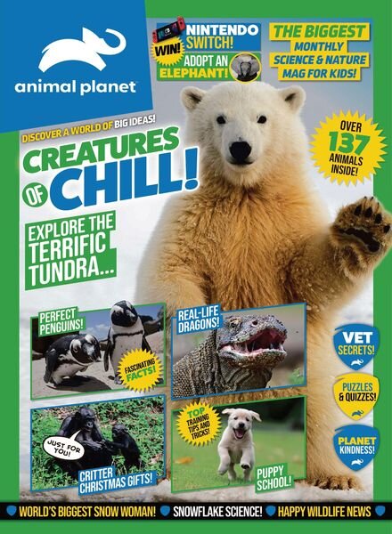 Animal Planet Magazine – December 2021 Cover