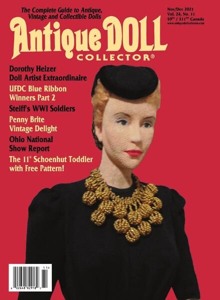 Antique Doll Collector – November-December 2021 Cover