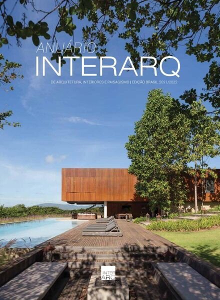 Anuario InterArq de Arquitetura Interiores e Paisagismo 2021-2022 Cover