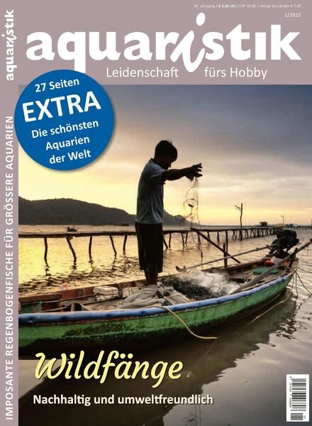 Aquaristik – Dezember 2021 Cover