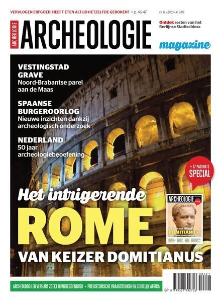 Archeologie Magazine – december 2021 Cover
