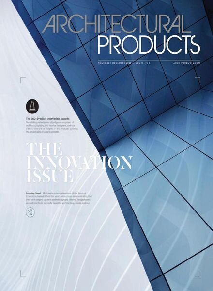 Architectural Products – November-December 2021 Cover