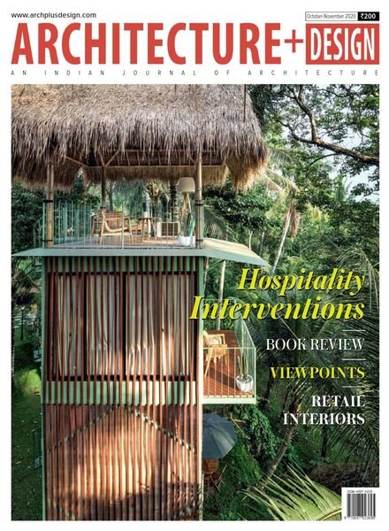 Architecture + Design – October-November 2020 Cover