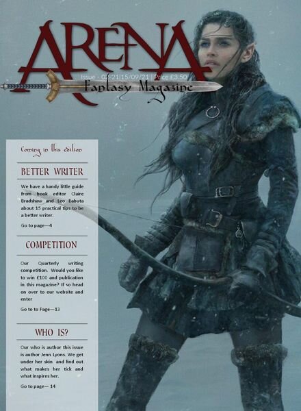 Arena Fantasy Magazine – Issue 2 – Autumn 2021 Cover