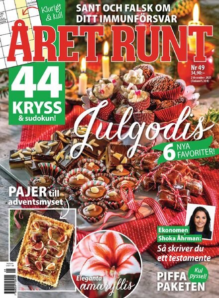 aret Runt – 02 december 2021 Cover