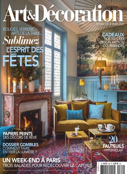 Art & Decoration – decembre 2021 Cover