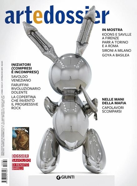 Art e Dossier – Dicembre 2021 Cover