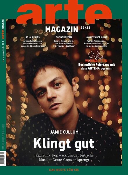 ARTE Magazin – Dezember 2021 Cover