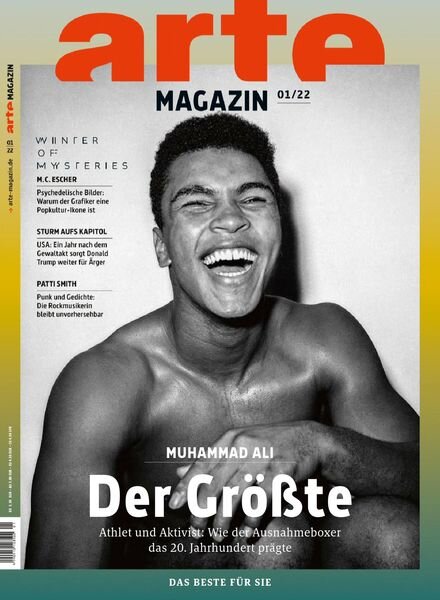 ARTE Magazin – Januar 2022 Cover