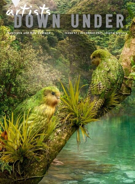 Artists Down Under – December 2021 Cover