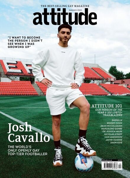 Attitude Magazine – January 2022 Cover