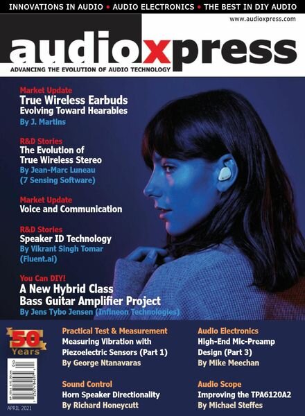 audioXpress – April 2021 Cover
