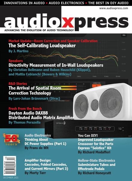 audioXpress – December 2021 Cover