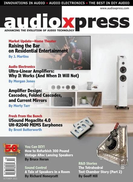 audioXpress – October 2021 Cover