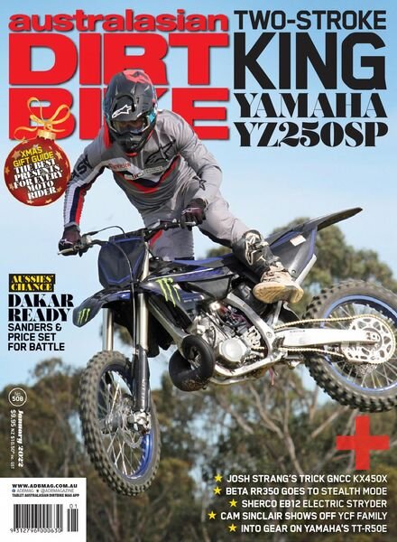 Australasian Dirt Bike – January 2022 Cover