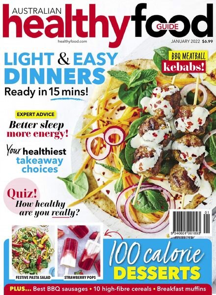 Australian Healthy Food Guide – January 2022 Cover
