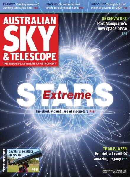 Australian Sky & Telescope – January 2022 Cover