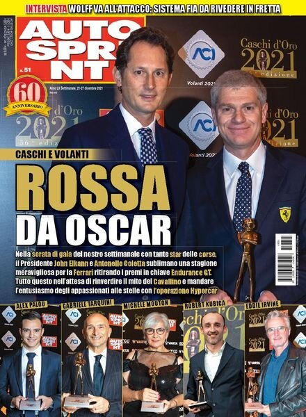 Auto Sprint – 21 Dicembre 2021 Cover