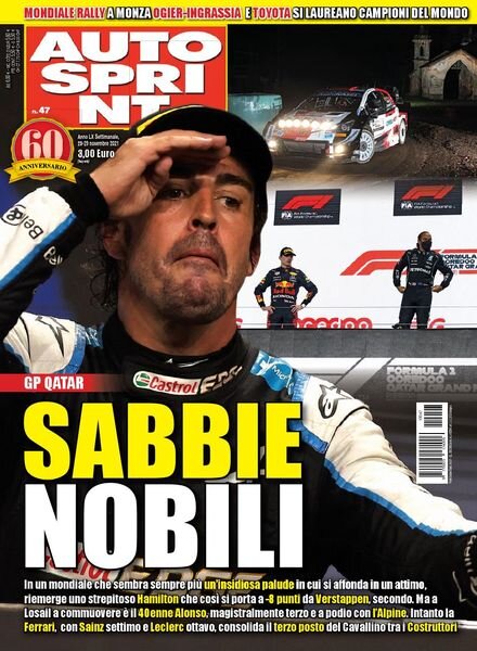 Auto Sprint – 23 Novembre 2021 Cover