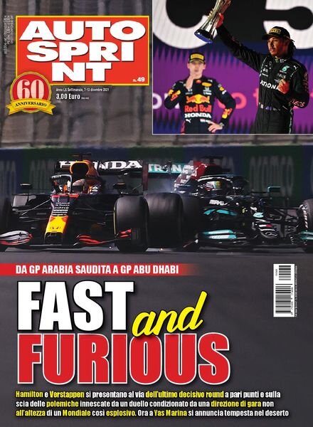 Auto Sprint – 7 Dicembre 2021 Cover