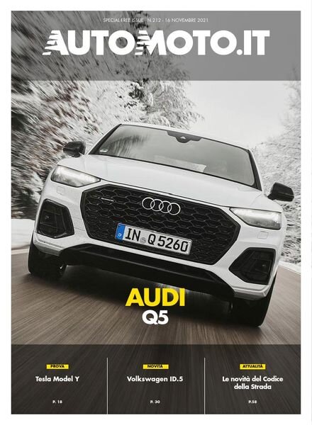 Automotoit Magazine – 16 Novembre 2021 Cover