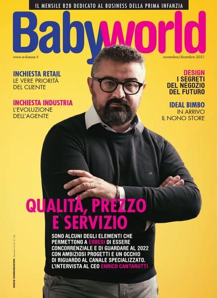 BabyWorld – Novembre-Dicembre 2021 Cover