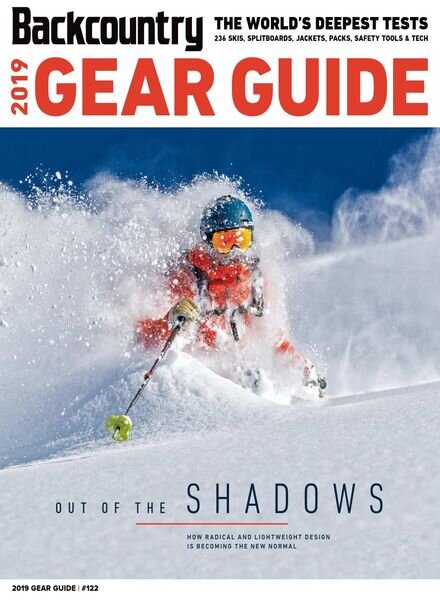 Backcountry – Issue 122 – The 2019 Gear Guide – September 2018 Cover