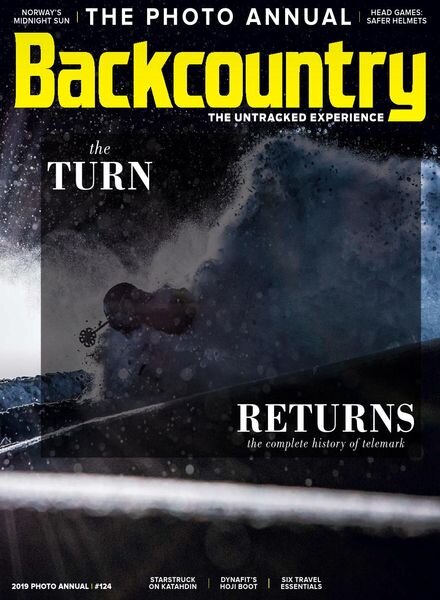 Backcountry – Issue 124 – The 2019 Photo Annual – November 2018 Cover