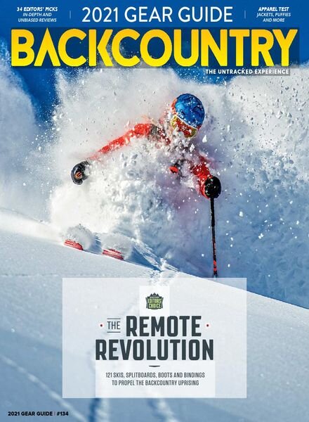 Backcountry – Issue 134 – The 2021 Gear Guide – October 2020 Cover