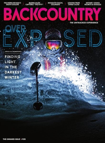 Backcountry – Issue 135 – The Onward Issue – November 2020 Cover
