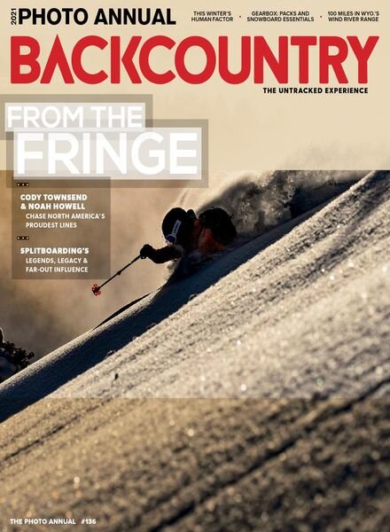 Backcountry – Issue 136 – The 2021 Photo Annual – December 2020 Cover