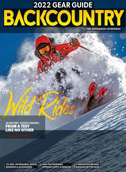 Backcountry – Issue 140 – The 2022 Gear Guide – September 2021 Cover